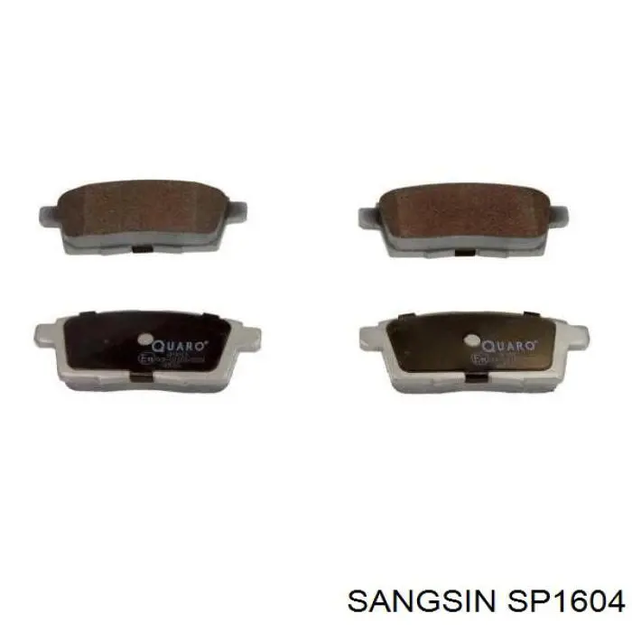 Колодки дисковые  Sangsin SP1604 цена, от 21.54 USD
