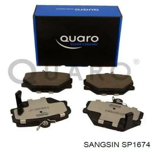 SP1674 Sangsin Колодки передние