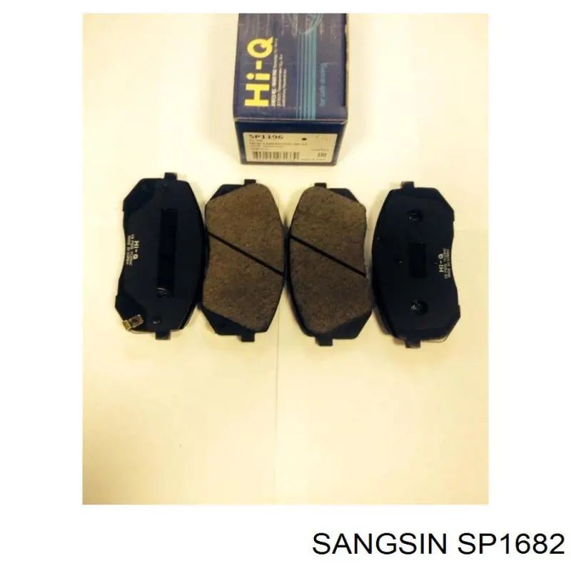 Купить SP1682 Sangsin Колодки тормозные