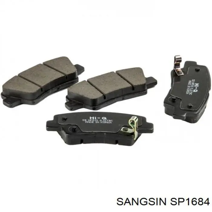 SP1684 Sangsin Колодки тормозные дисковые комплект