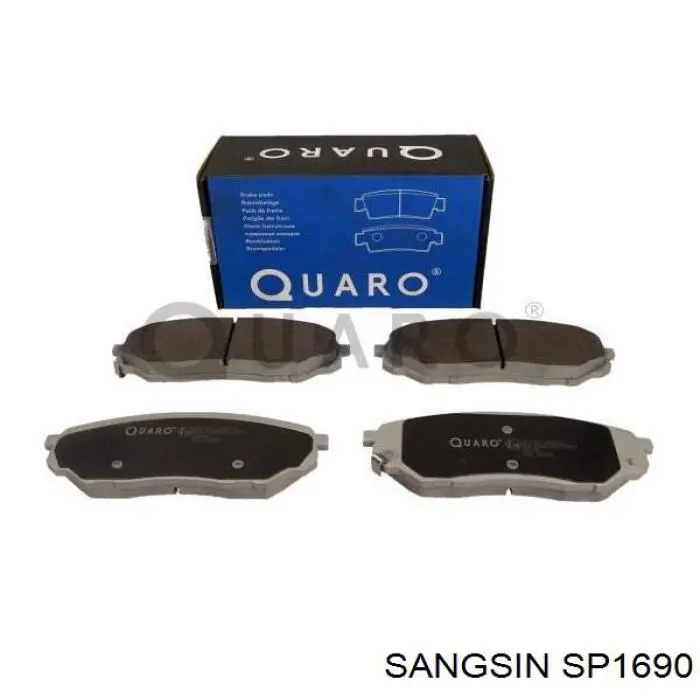 Колодки Sangsin SP1690 цена, от 31.71 USD