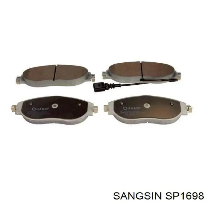 Передние тормозные колодки SP1698 Sangsin