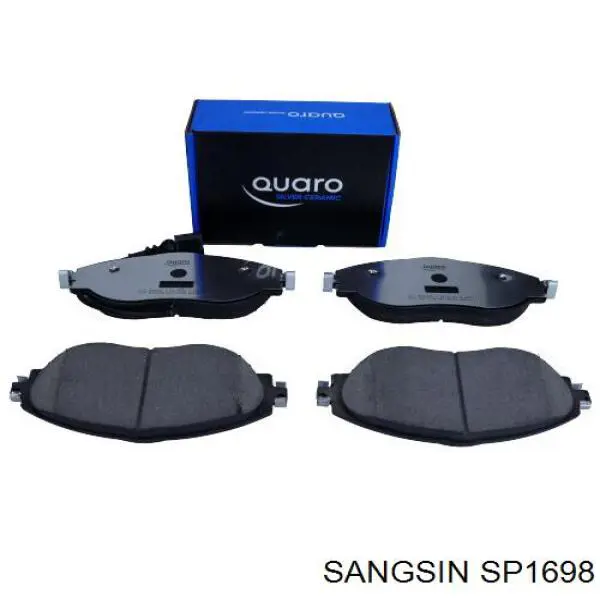 Купить SP1698 Sangsin Колодки тормозные