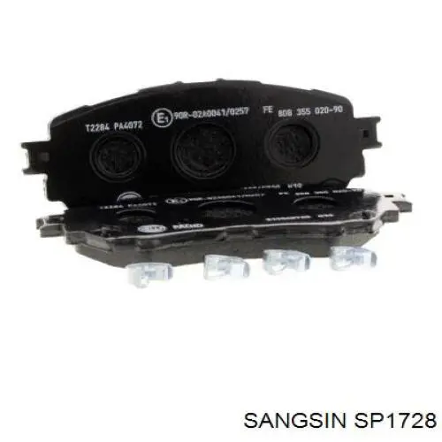 Купить SP1728 Sangsin Колодки тормозные