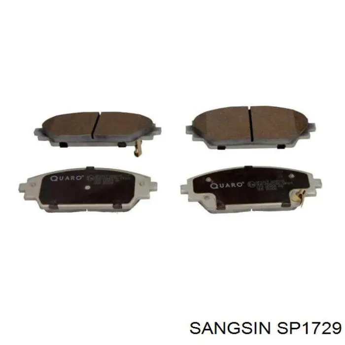 Колодки Sangsin SP1729 цена, от 27.87 USD