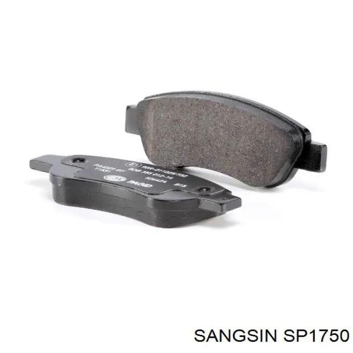 SP1750 Sangsin Колодки передние