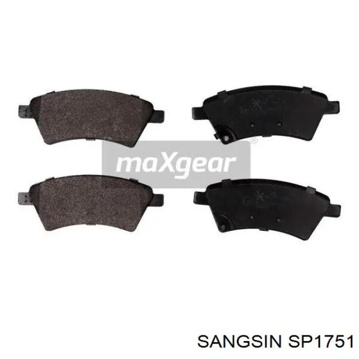 Колодки Sangsin SP1751 цена, от 24.18 USD