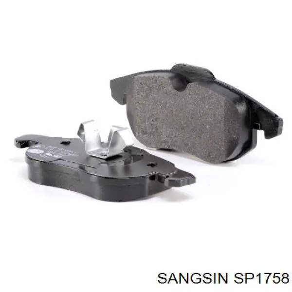 Купить SP1758 Hi-q Колодки тормозные