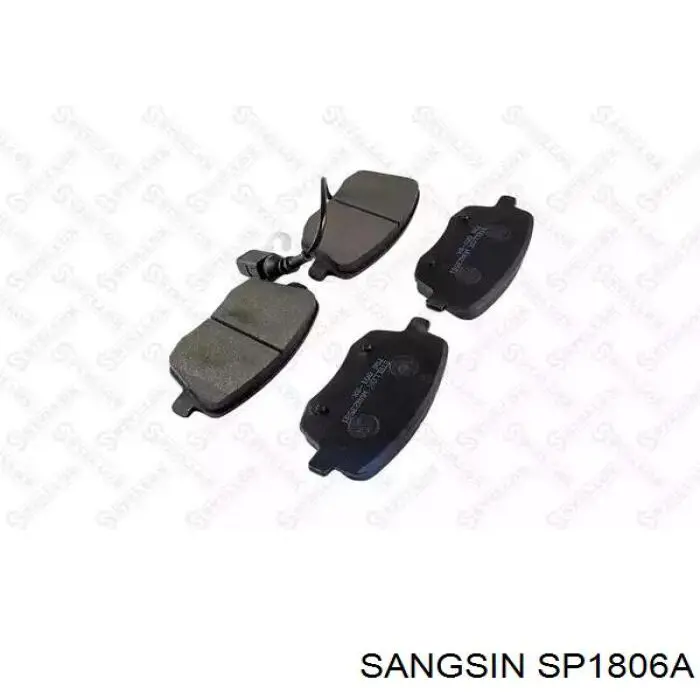 SP1806A Sangsin Колодки передние