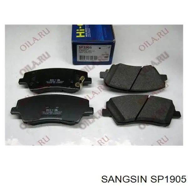 Колодки Sangsin SP1905 цена, от 26.42 USD
