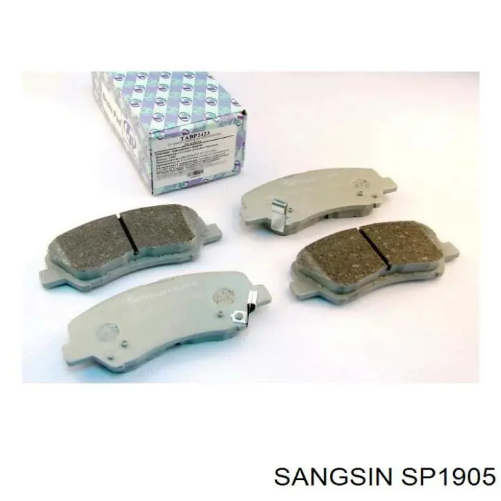 SP1905 Sangsin Колодки передние