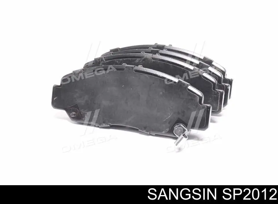 SP2012 Sangsin колодки тормозные передние дисковые