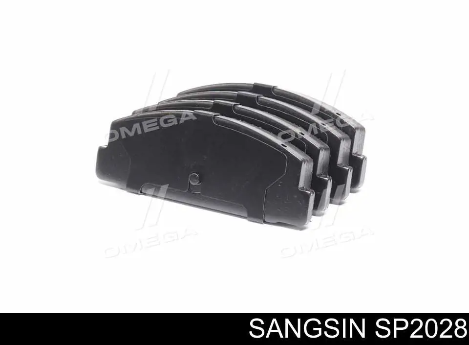 SP2028 Sangsin задние тормозные колодки