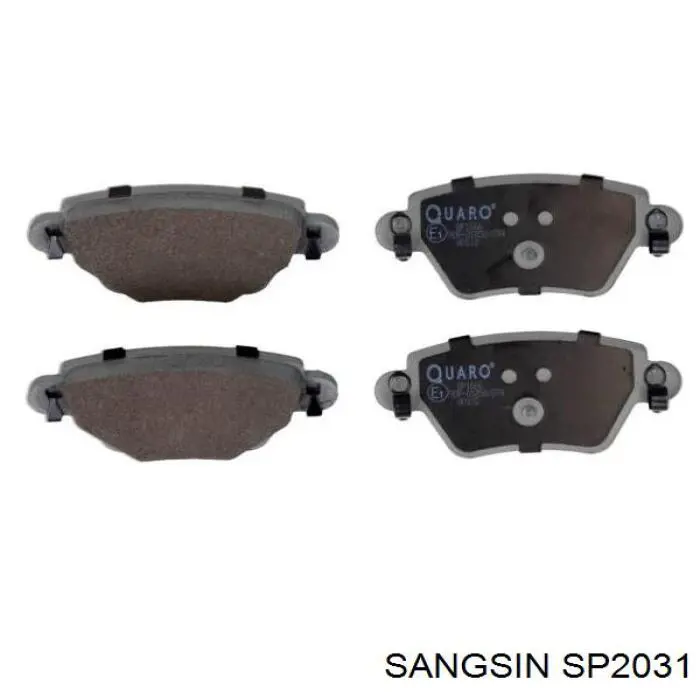 Задние тормозные колодки SP2031 Sangsin