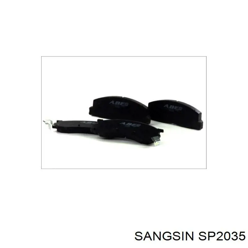 Колодки Sangsin SP2035 цена, от 24.54 USD