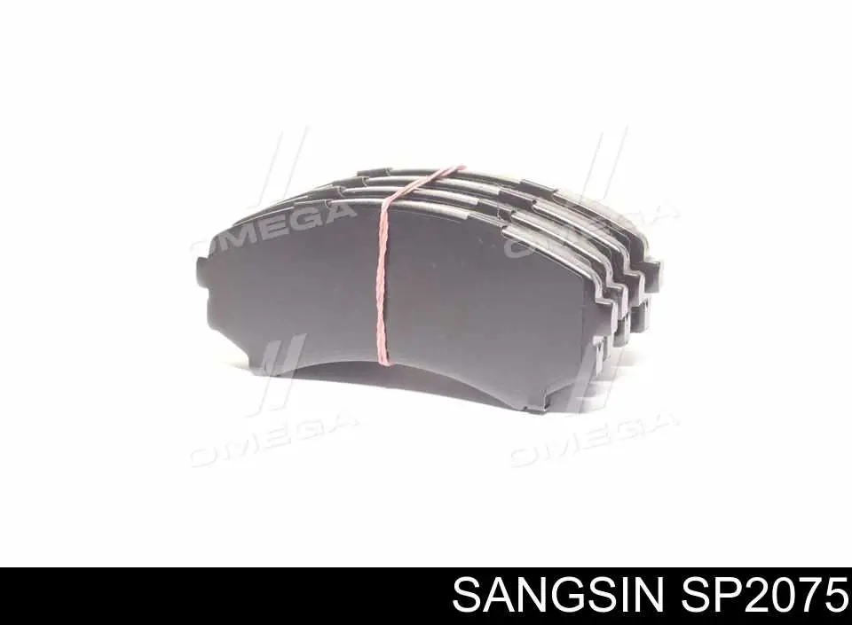 Передние тормозные колодки SP2075 Sangsin