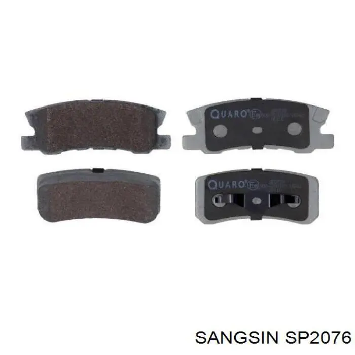 Задние тормозные колодки SP2076 Sangsin