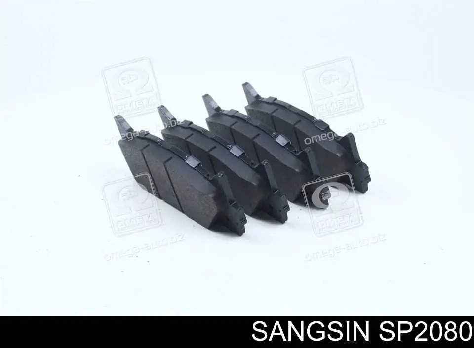 Колодки тормозные передние дисковые Sangsin SP2080