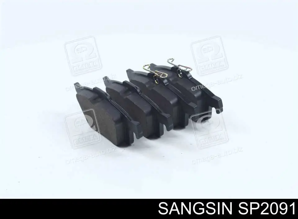 SP2091 Sangsin колодки тормозные задние дисковые