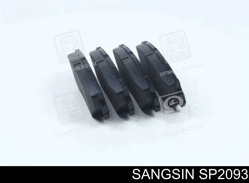 Передние тормозные колодки SP2093 Sangsin