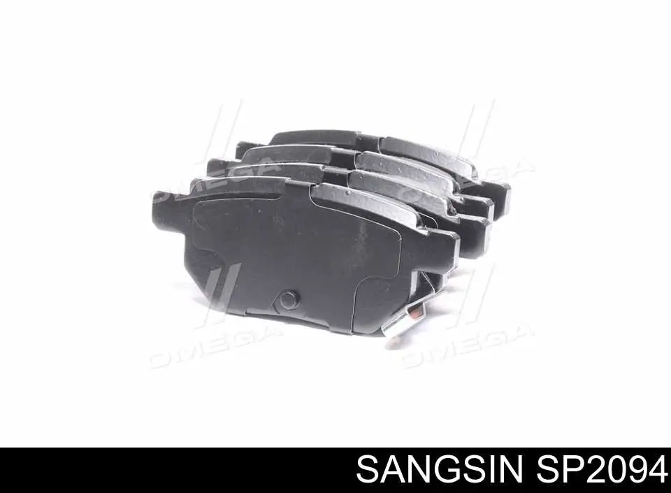 Колодки тормозные задние дисковые Sangsin SP2094