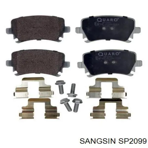 Колодки дисковые  Sangsin SP2099 цена, от 19.74 USD