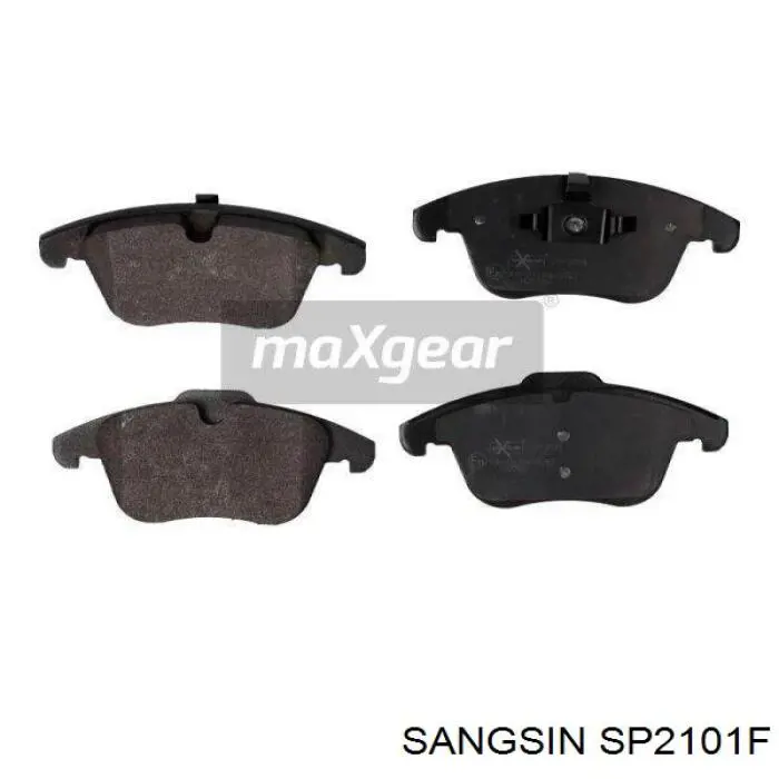 Передние тормозные колодки SP2101F Sangsin