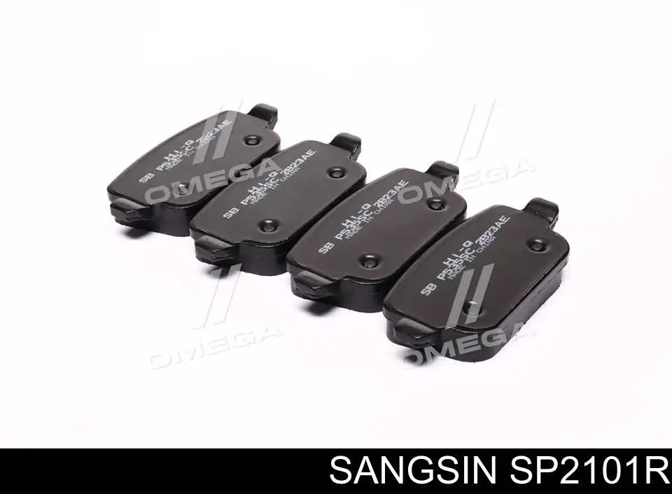 SP2101R Sangsin колодки тормозные задние дисковые