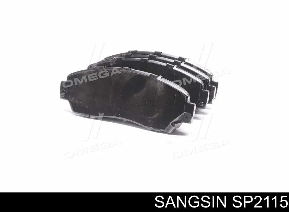 SP2115 Sangsin колодки тормозные передние дисковые