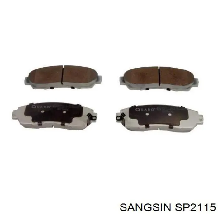 Колодки Sangsin SP2115 цена, от 29.61 USD