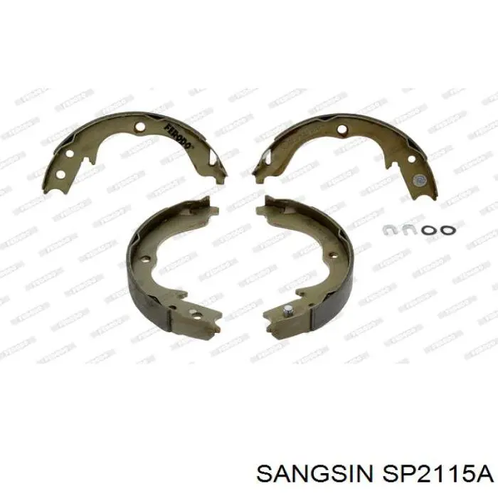 Передние тормозные колодки SP2115A Sangsin