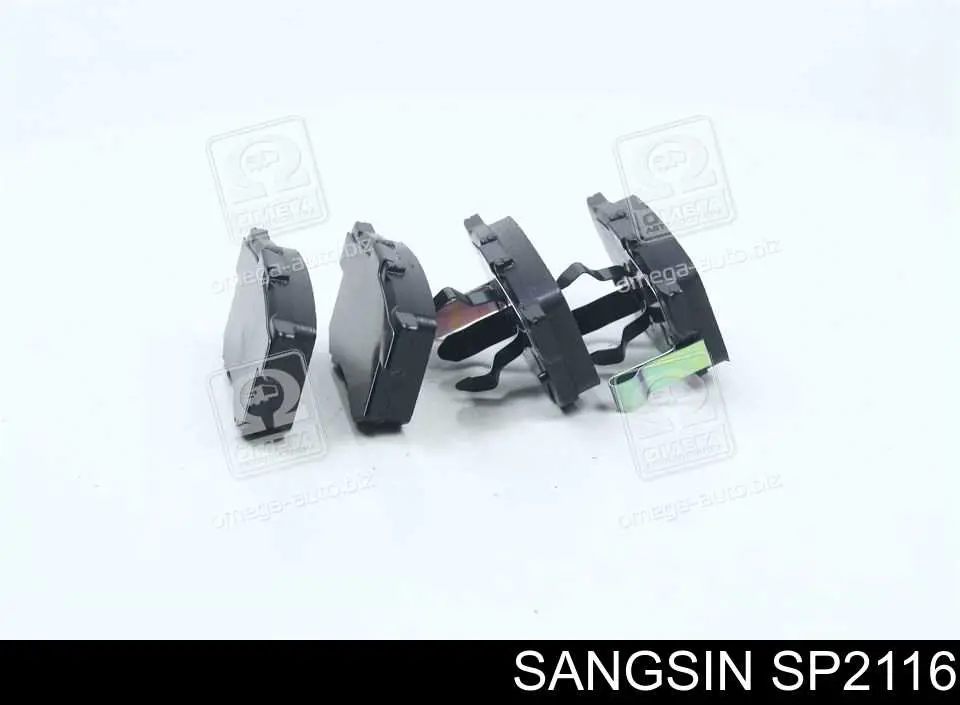 SP2116 Sangsin sapatas do freio traseiras de disco