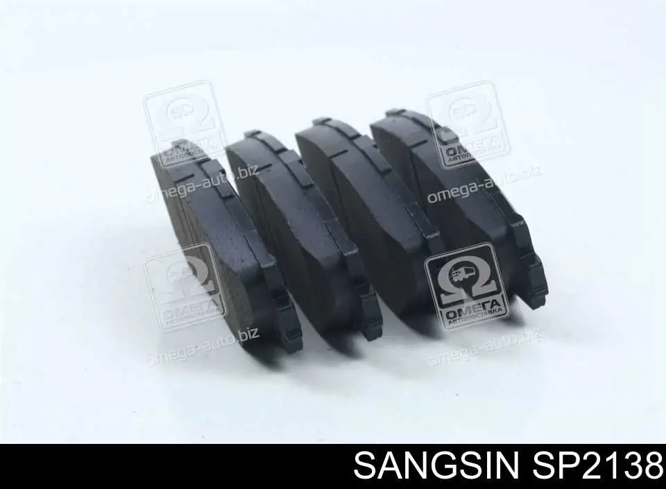 Передние тормозные колодки SP2138 Sangsin