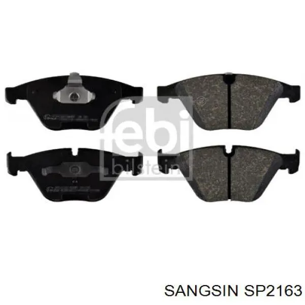 SP2163 Sangsin Колодки передние