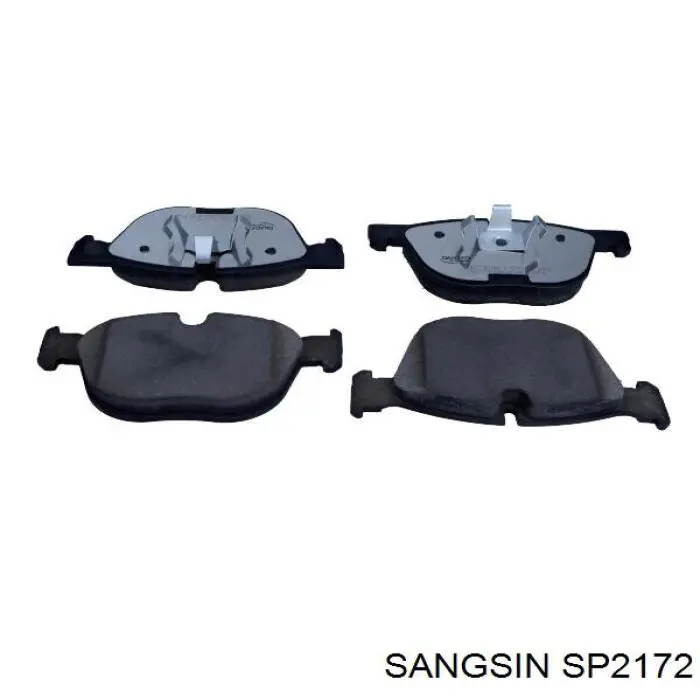 SP2172 Sangsin колодки тормозные передние дисковые