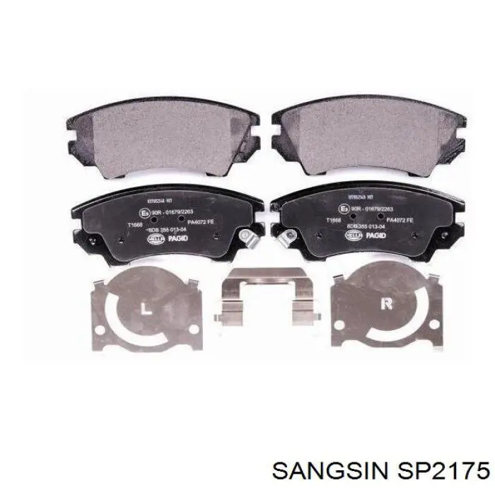 Колодки Sangsin SP2175 цена, от 30.64 USD