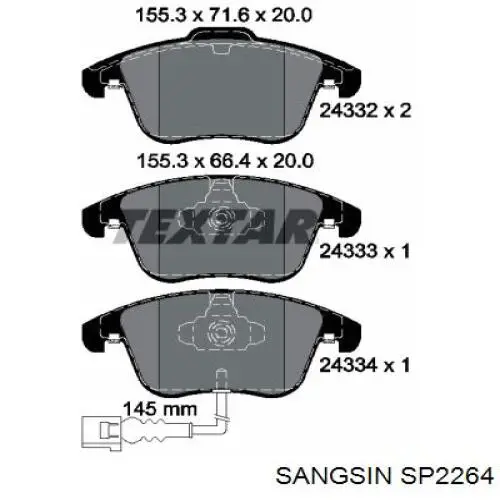  SP2264 Sangsin