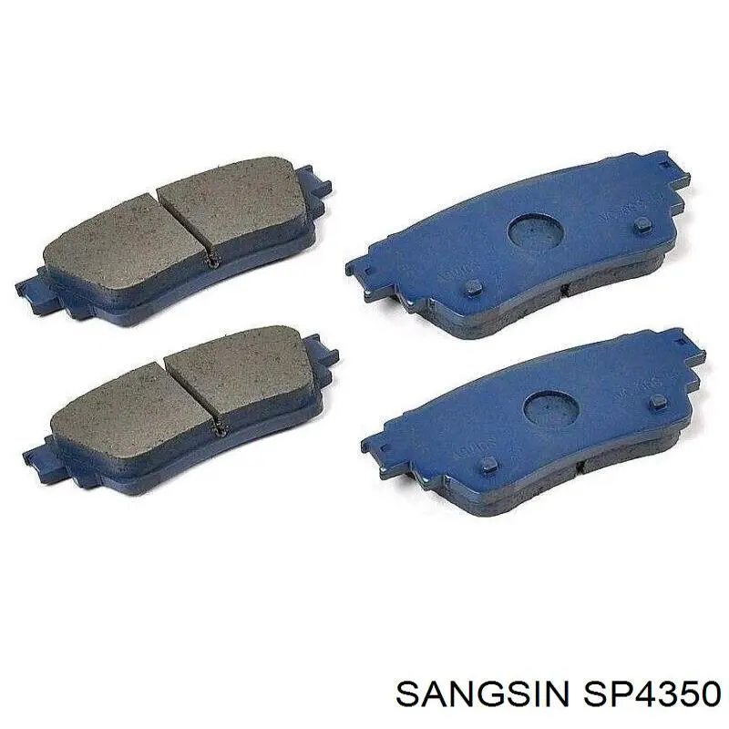 Задние тормозные колодки SP4350 Sangsin
