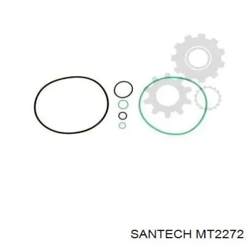 Сальник компрессора кондиционера MT2272 SANTECH