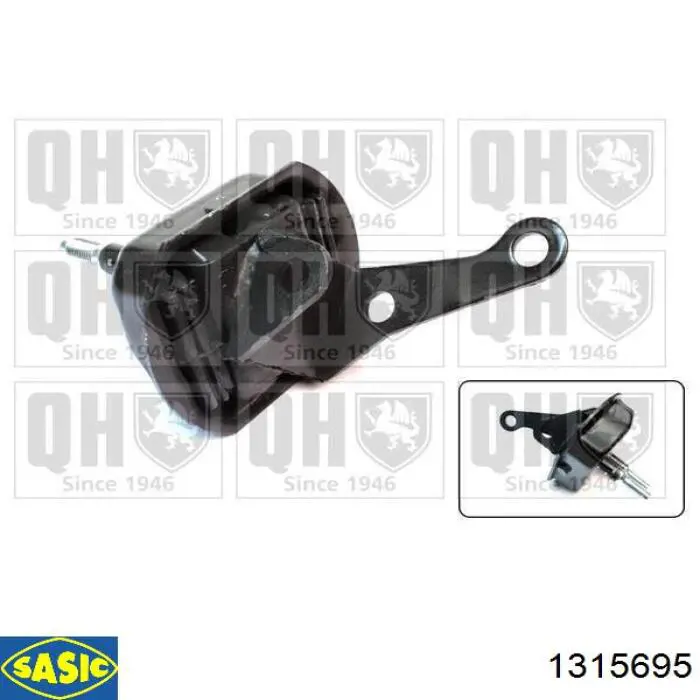 Подушка задней балки 1315695 Sasic