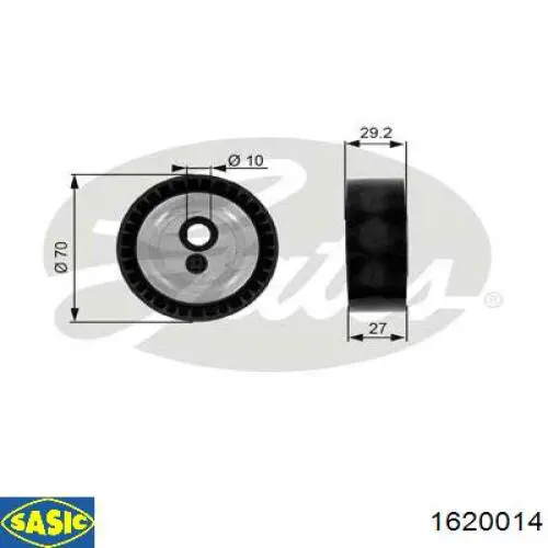 Паразитный ролик DC1400 BGA