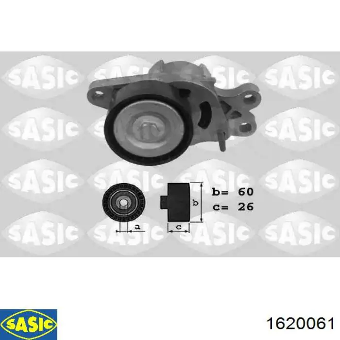 Натяжной ролик T36023 Gates