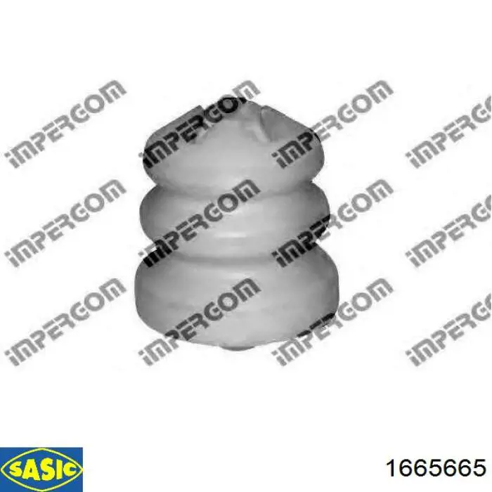 Отбойник пружины задней 1665665 Sasic