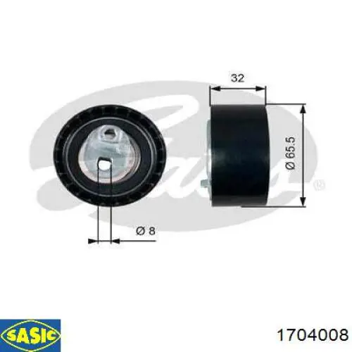 Купить 130C16282R Renault (RVI) Ролик натяжителя газораспределительного ремня