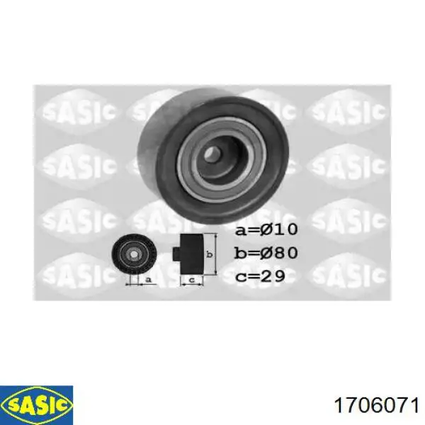 Паразитный ролик ГРМ 3L109244J VAG