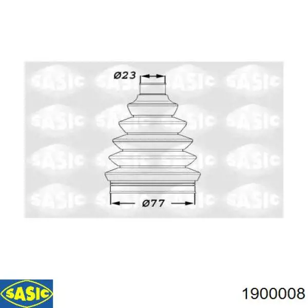 Чехол шруса Sasic 1900008 цена, от 11.12 USD