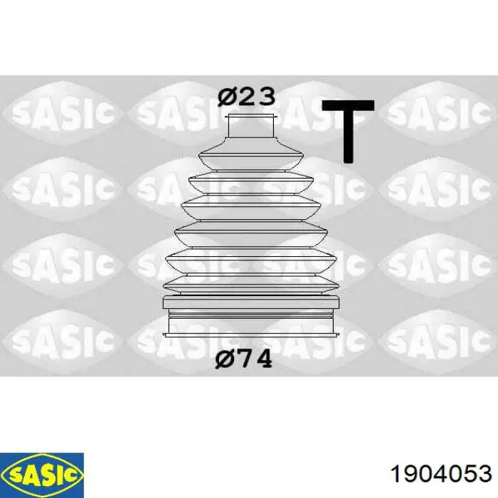 Пыльник ШРУСа наружный 1904053 Sasic