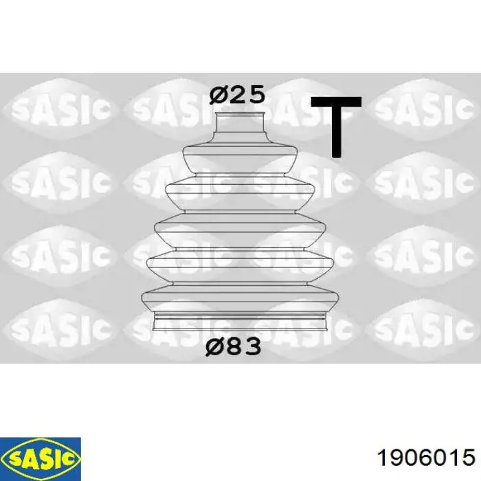 Пыльник ШРУСа наружный 1906015 Sasic