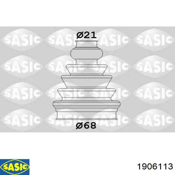 Пыльник ШРУСа внутренний 1906113 Sasic