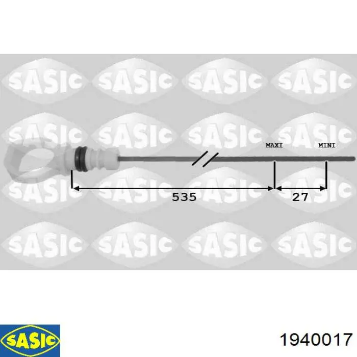 1940017 Sasic щуп (индикатор уровня масла в двигателе)